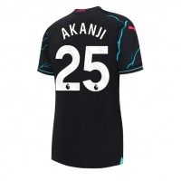 Maglie da calcio Manchester City Manuel Akanji #25 Terza Maglia Femminile 2023-24 Manica Corta